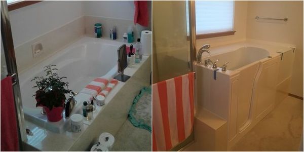 Before & After Walk In Tub Installed in Dickson, TN (1)
